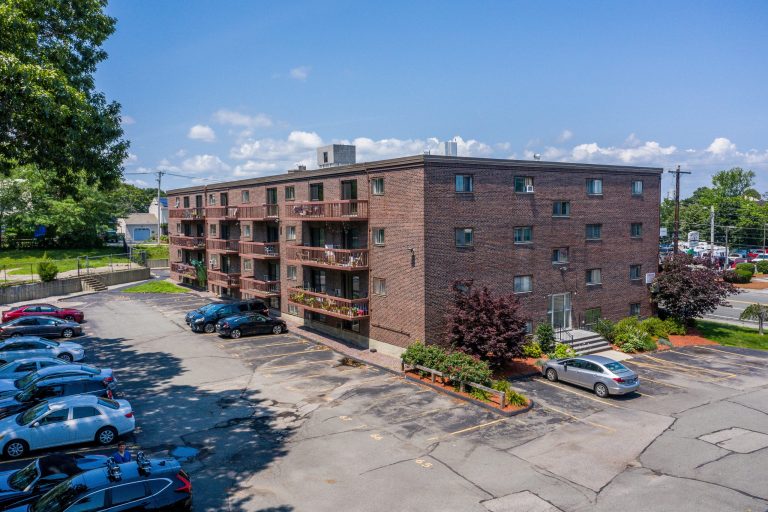 Exterior photograph of Wollaston Landing in Quincy MA